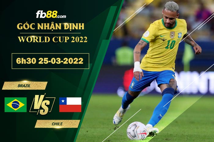 Fb88 soi kèo trận đấu Brazil vs Chile