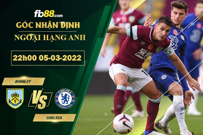 Fb88 soi kèo trận đấu Burnley vs Chelsea