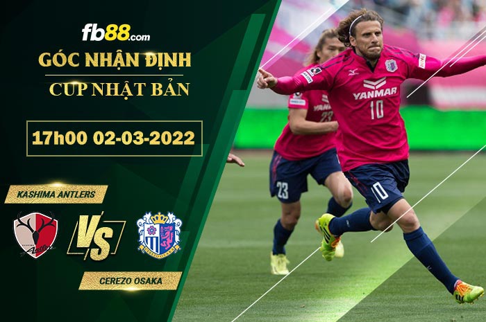 Fb88 soi kèo trận đấu Kashima Antlers vs Cerezo Osaka