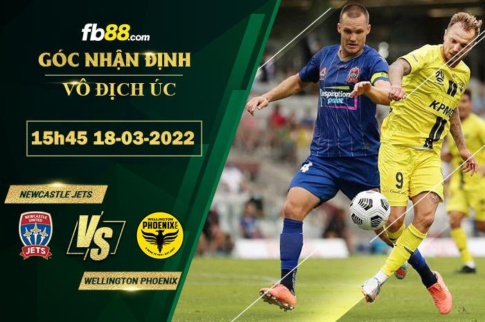 Fb88 soi kèo trận đấu Newcastle Jets vs Wellington Phoenix