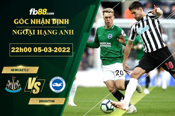 Fb88 soi kèo trận đấu Newcastle vs Brighton