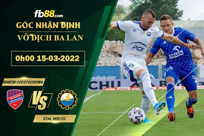 Fb88 soi kèo trận đấu Rakow Czestochowa vs Stal Mielec