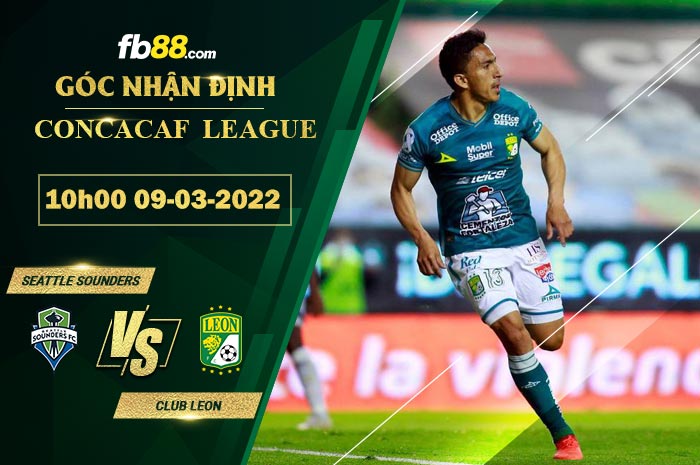 Fb88 soi kèo trận đấu Seattle Sounders vs Club Leon