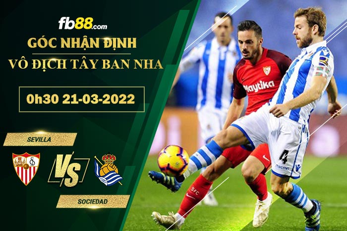 Fb88 soi kèo trận đấu Sevilla vs Sociedad