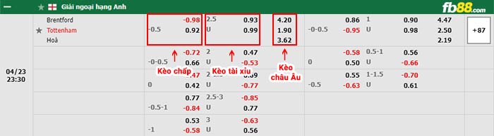 fb88-bảng kèo trận đấu Brentford vs Tottenham