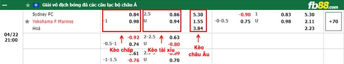 fb88-bảng kèo trận đấu Sydney FC vs Yokohama F Marinos
