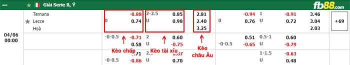 fb88-bảng kèo trận đấu Ternana vs Lecce