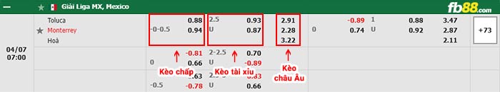 fb88-bảng kèo trận đấu Toluca vs Monterrey