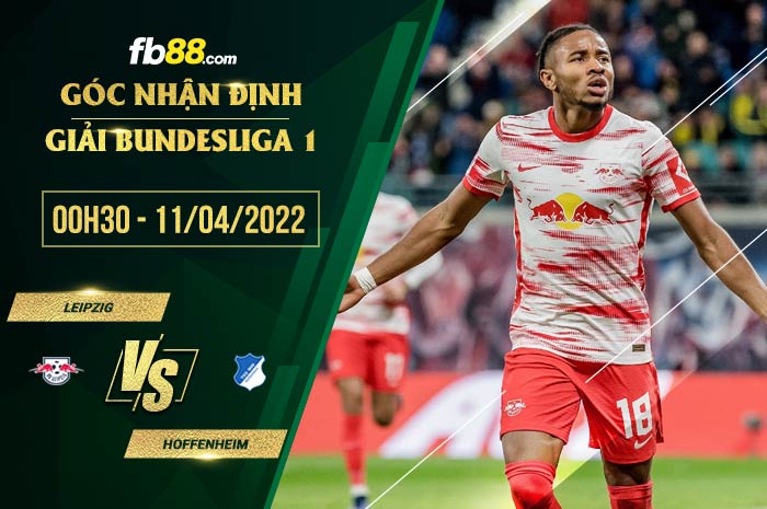 fb88-thông số trận đấu Leipzig vs Hoffenheim