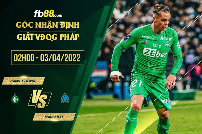 fb88-chi tiết kèo trận đấu Saint-Etienne vs Marseille