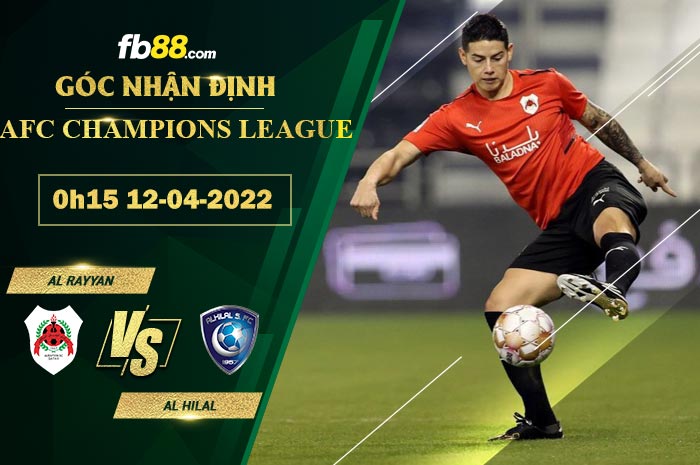 Fb88 soi kèo trận đấu Al Rayyan vs Al Hilal