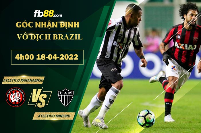 Fb88 soi kèo trận đấu Atletico Paranaense vs Atletico Mineiro