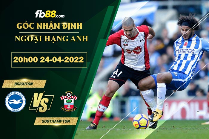 Fb88 soi kèo trận đấu Brighton vs Southampton