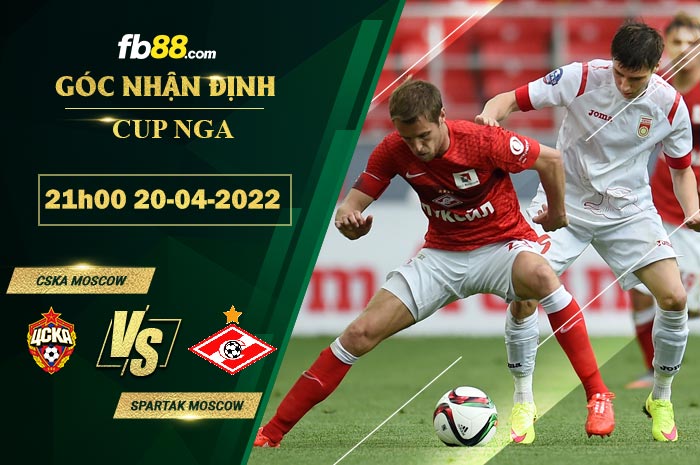 Fb88 soi kèo trận đấu CSKA Moscow vs Spartak Moscow