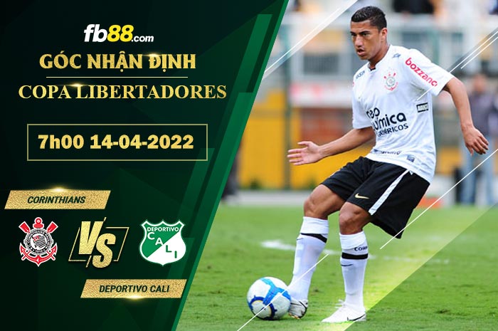 Fb88 soi kèo trận đấu Corinthians vs Deportivo Cali