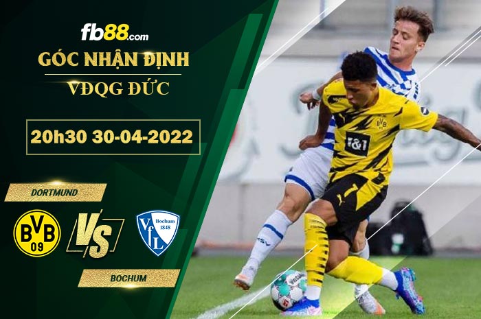 Fb88 soi kèo trận đấu Dortmund vs Bochum