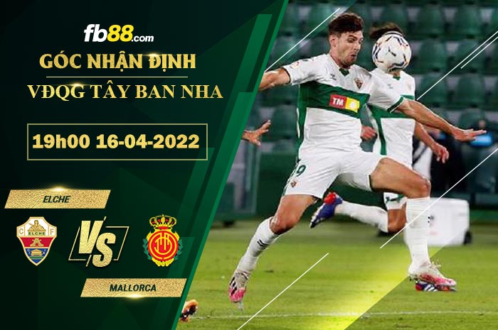 Fb88 soi kèo trận đấu Elche vs Mallorca 