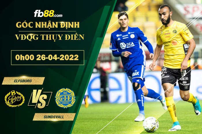 Soi kèo Elfsborg vs Sundsvall 0h00 ngày 26/4/2022