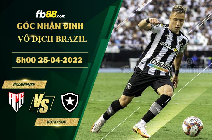 Fb88 soi kèo trận đấu Goianiense vs Botafogo