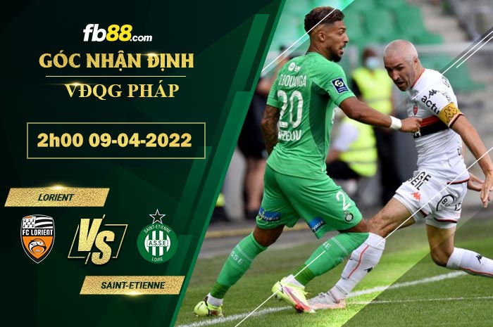 Fb88 soi kèo trận đấu Lorient vs Saint-Etienne