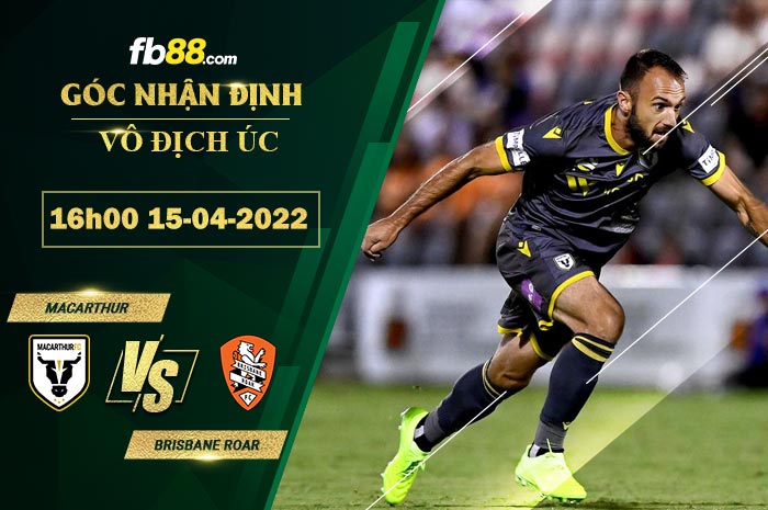 Fb88 soi kèo trận đấu Macarthur vs Brisbane Roar