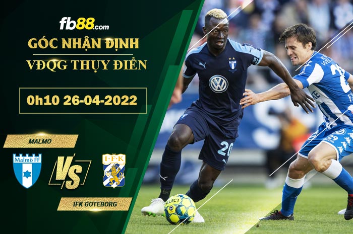 Fb88 soi kèo trận đấu Malmo vs IFK Goteborg