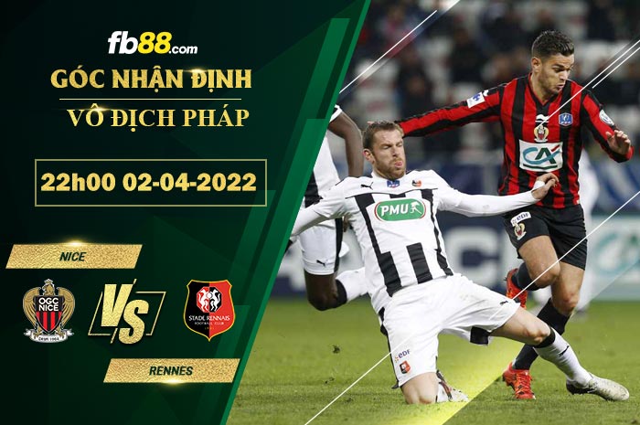 Fb88 soi kèo trận đấu Nice vs Rennes