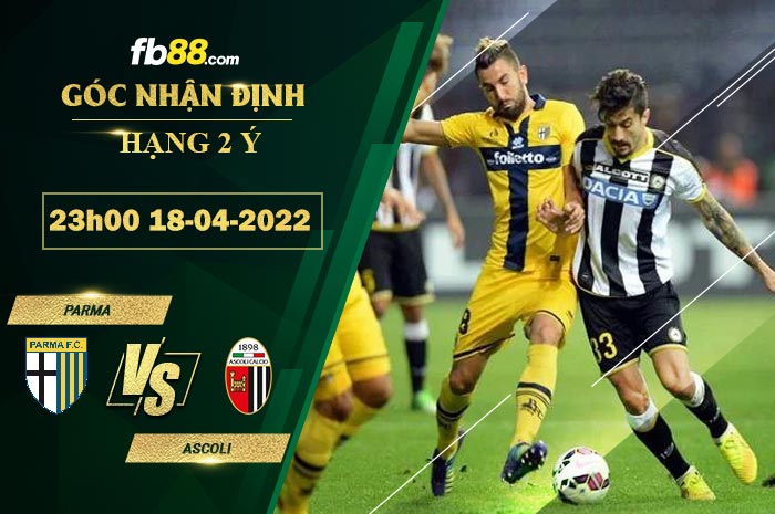 Fb88 soi kèo trận đấu Parma vs Ascoli