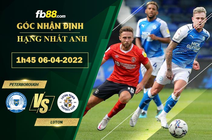 Fb88 soi kèo trận đấu Peterborough vs Luton