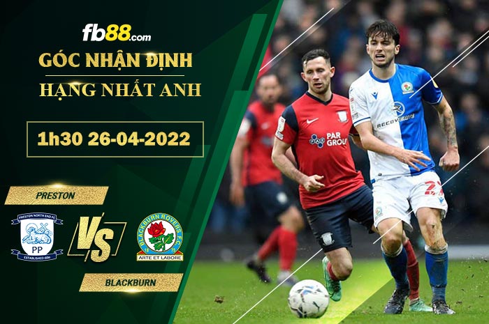 Fb88 soi kèo trận đấu Preston vs Blackburn