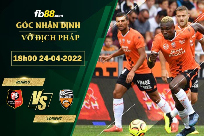 Fb88 soi kèo trận đấu Rennes vs Lorient