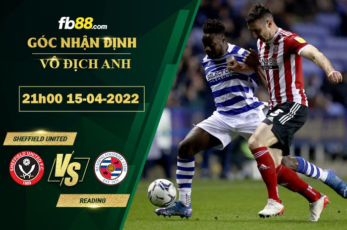 Fb88 soi kèo trận đấu Sheffield United vs Reading