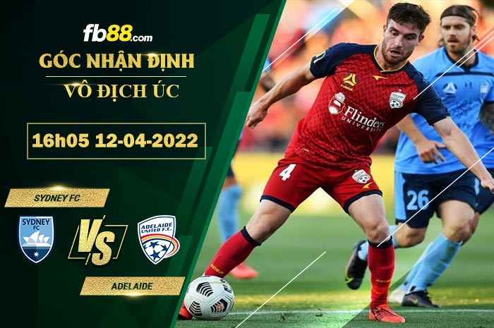 Fb88 soi kèo trận đấu Sydney FC vs Adelaide