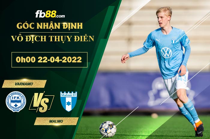 Fb88 soi kèo trận đấu Varnamo vs Malmo