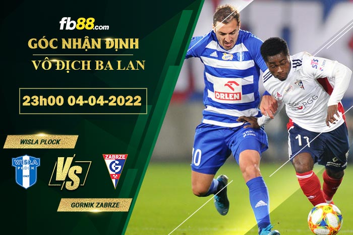 Fb88 soi kèo trận đấu Wisla Plock vs Gornik Zabrze