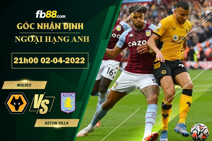 Fb88 soi kèo trận đấu Wolves vs Aston Villa