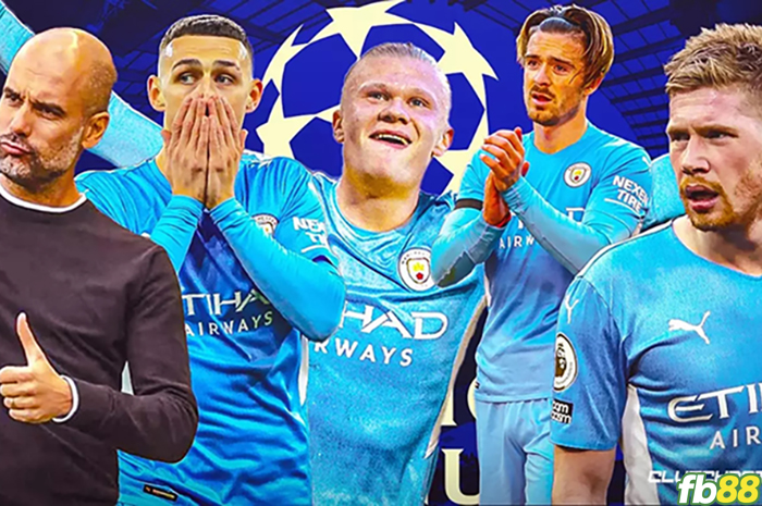 Erling Haal giúp Manchester City vô địch 