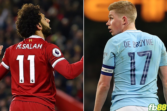 Kevin de Bruyne & Mohamed Salah