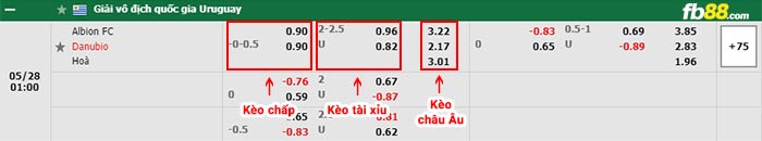 fb88-bảng kèo trận đấu Albion FC vs Danubio FC
