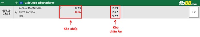 fb88-bảng kèo trận đấu CA Penarol vs Cerro Porteno