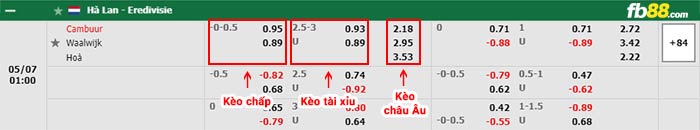 fb88-bảng kèo trận đấu Cambuur vs Waalwijk