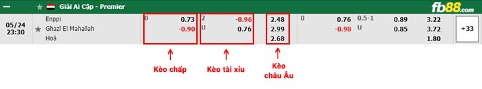 fb88-bảng kèo trận đấu Enppi vs Ghazl El Mahallah