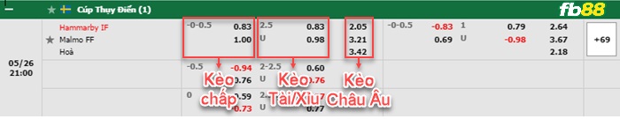 Fb88 bảng kèo trận đấu Hammarby vs Malmo