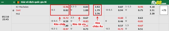 fb88-bảng kèo trận đấu Mechelen vs Gent