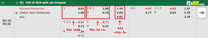 fb88-bảng kèo trận đấu Nacional Montevideo vs Centro Fenix