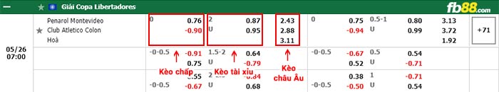 fb88-bảng kèo trận đấu Penarol vs Colon