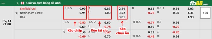 fb88-bảng kèo trận đấu Sheffield United vs Nottingham Forest