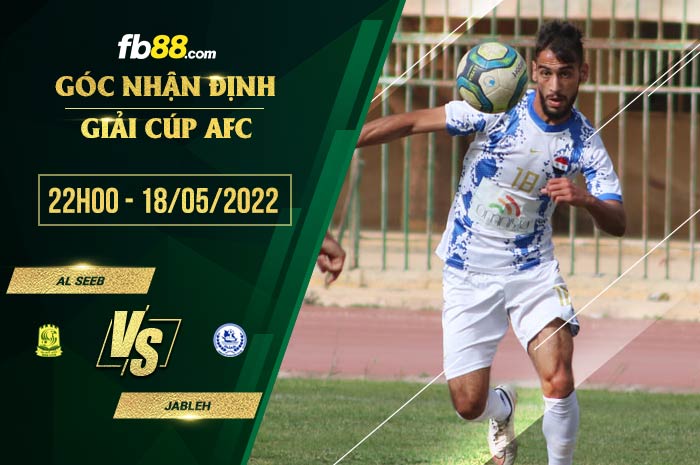 fb88-chi tiết kèo trận đấu Al Seeb vs Jableh