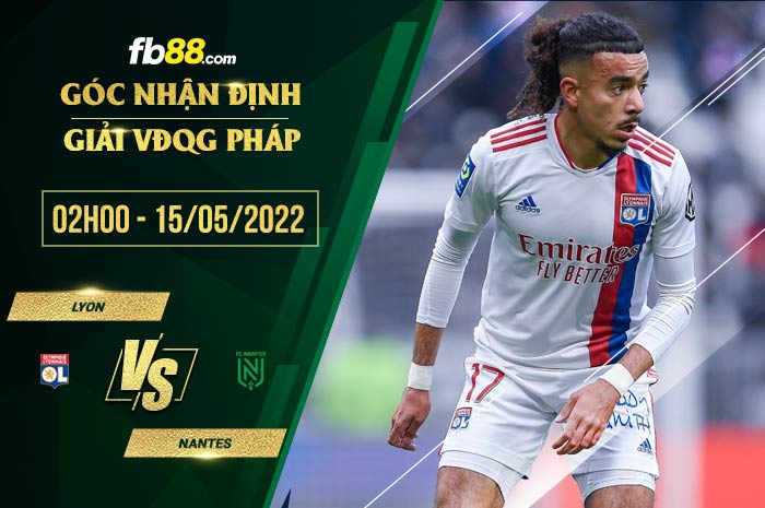 fb88-thông số trận đấu Lyon vs Nantes