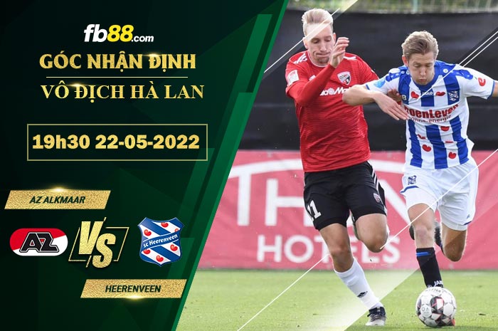 Fb88 soi kèo trận đấu AZ Alkmaar vs Heerenveen